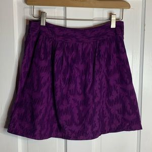Urban Outfitters Kimchi Blue Purple Mini Skirt Sz 6